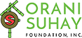 Logo with bamboo on the left and Orani Suhay Foundation text on the right